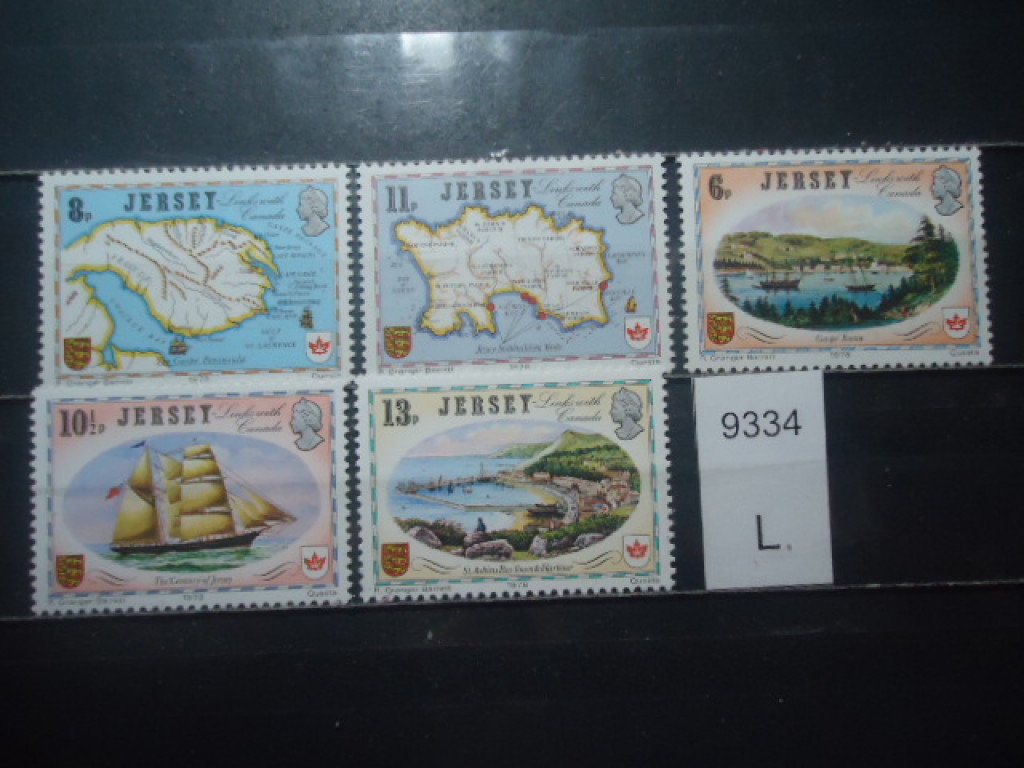 Фото марки Брит. Джерсей серия 1978г **