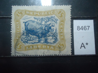 Фото марки Либерия 1923г