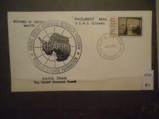 Фото марки США конверт 1972г