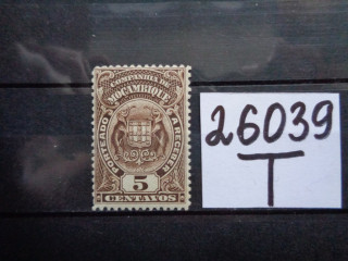 Фото марки Португальский Мозамбик 1919г **
