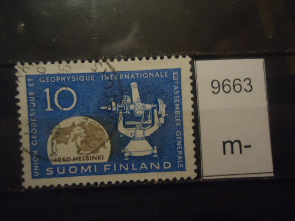 Фото марки Финляндия 1960г