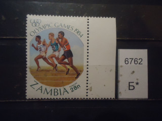 Фото марки Замбия 1984г *