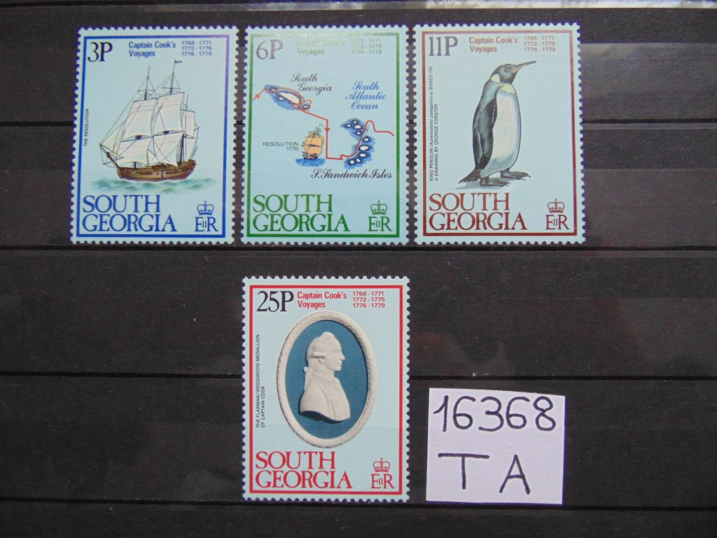Фото марки Южная Георгия серия 1979г **