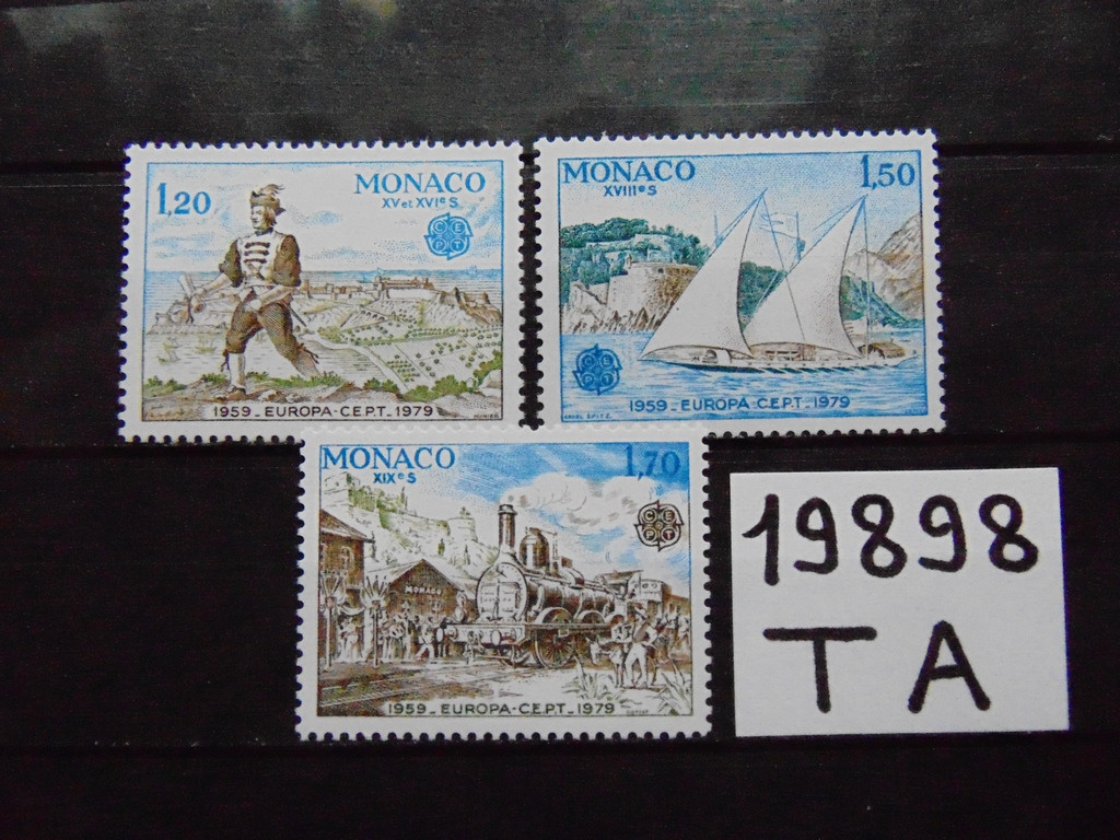 Фото марки Монако серия 1979г **