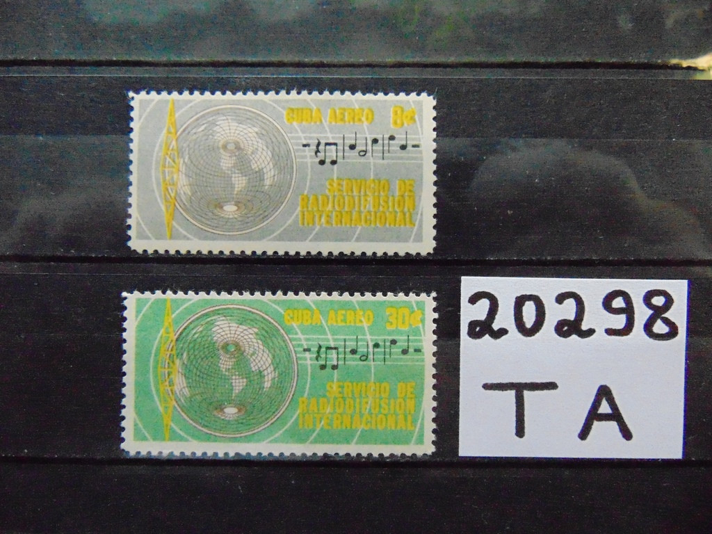 Фото марки Куба авиапочта 1962г **