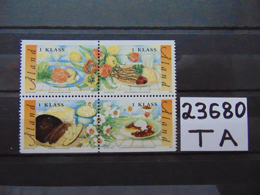 Фото марки Аландские Острова серия 2002г **