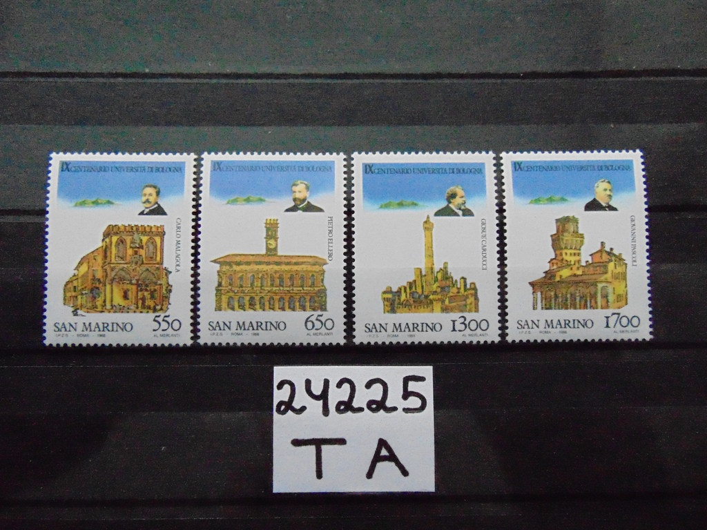 Фото марки Сан Марино серия 1988г **