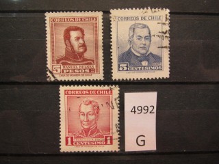 Фото марки Чили 1960г серия