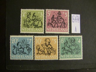 Фото марки Нидерланды 1952г серия **