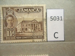 Фото марки Ямайка 1945г