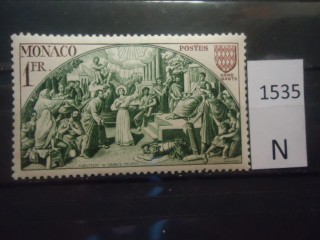 Фото марки Монако 1951г **