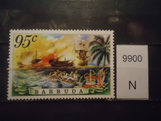 Фото марки Барбуда 1975г **