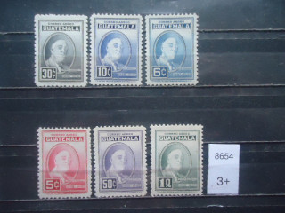 Фото марки Гватемала 1947г 10 евро *