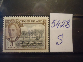 Фото марки Виргинские острова 1 м *