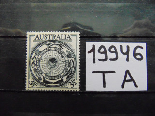Фото марки Австралия марка 1954г **
