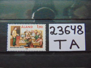 Фото марки Аландские Острова марка 1989г **