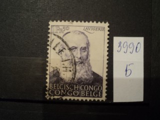 Фото марки Бельгийское Конго 1951г **