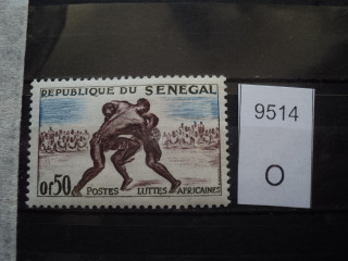 Фото марки Франц. Сенегал **