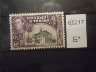 Фото марки Брит. Тринидад и Тобаго 1944г *