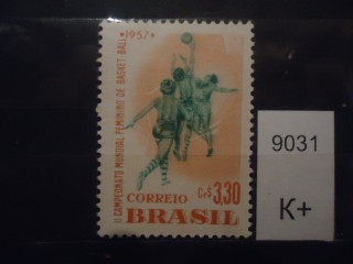 Фото марки Бразилия 1957г *