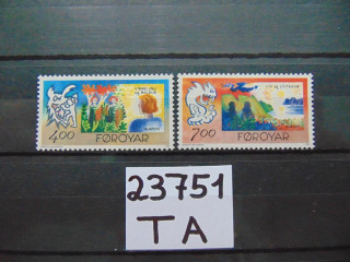 Фото марки Форерские Острова серия 1995г **