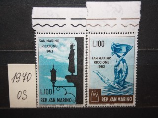Фото марки Сан Марино 1963г серия **