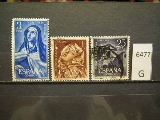 Фото марки Испания 1962г серия