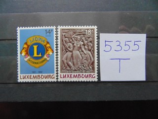 Фото марки Люксембург серия 1992г **