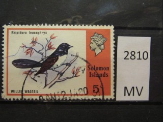 Фото марки Соломоновы острова 1972г