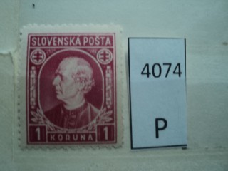Фото марки Словакия 1939г **