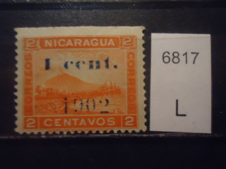 Фото марки Никарагуа надпечатка *