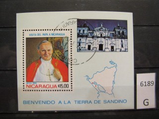 Фото марки Никарагуа 1983г блок