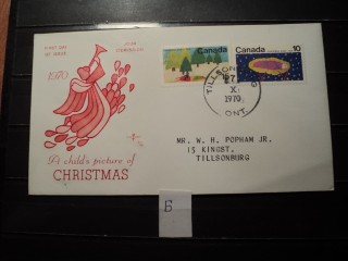 Фото марки Канада конверт FDC