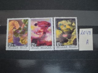 Фото марки Бельгия 1968г *
