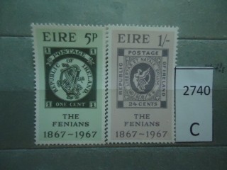 Фото марки Ирландия 1967г серия **