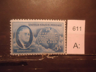 Фото марки США 1945-46гг **
