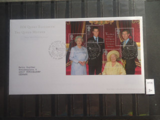 Фото марки Великобритания конверт FDC 2000г 14 евро
