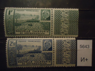 Фото марки Франц. Новая Каледония 1941г серия **