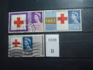 Фото марки Великобритания серия 1963г