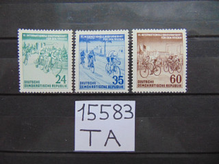 Фото марки ГДР серия 1953г *