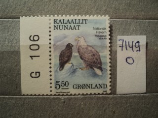 Фото марки Гренландия 1988г **