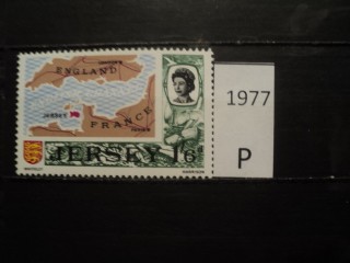 Фото марки Брит. Джерсей 1970г **