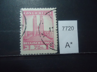 Фото марки Бельгийское Конго 1941г