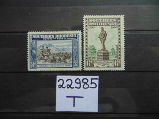 Фото марки Британская Южная Родезия 1940г *