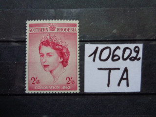 Фото марки Родезия марка 1953г *