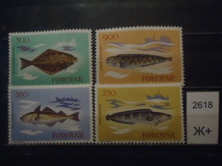 Фото марки Форерские острова 1973г (7€) **