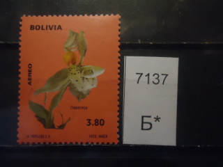 Фото марки Боливия 1974г (5,5€) **