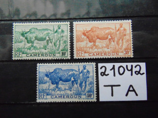 Фото марки Французский Камерун 1946г **