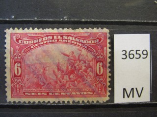 Фото марки Сальвадор 1921г