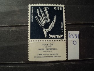 Фото марки Израиль 1973г **
